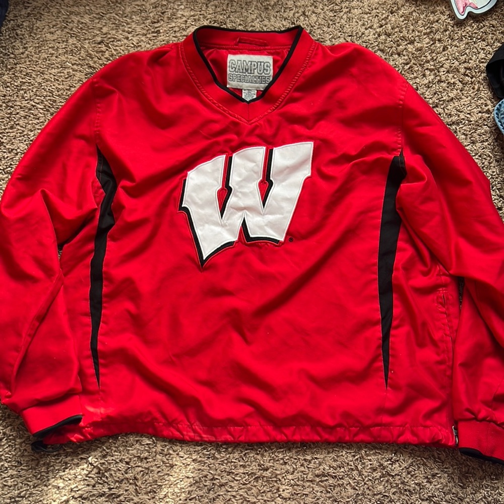 Vintage Wisconsin Badgers Campus Specialties Pullover